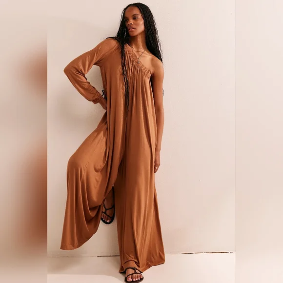 Free People Sunday Stroll Jumper/Camel - Picture 4 of 14